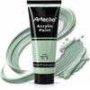 image:imageArtecho 12 Colors Acrylic Paint 250ml  845oz TubeSage Green