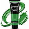 image:imageArtecho 12 Colors Acrylic Paint 250ml  845oz TubeSap Green