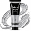 image:imageArtecho 12 Colors Acrylic Paint 250ml  845oz TubeSilver