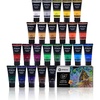 image:imageArtecho 12 Colors Acrylic Paint 250ml  845oz Tube24 Basic Colors