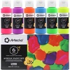 image:imageArtecho 12 Colors Acrylic Paint 250ml  845oz Tube6 Neon Colors