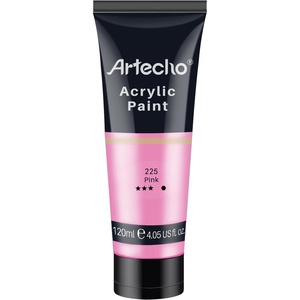 image:imageArtecho 12 Colors Acrylic Paint 250ml  845oz TubePink
