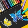 image:imageArtecho Oil Pastels Set of 72 Colors Wooden Box 10 x 70 mm12 Metallic Colors