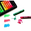 image:imageArtecho Oil Pastels Set of 72 Colors Wooden Box 10 x 70 mm12 Neon Colors6 pack