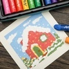image:imageArtecho Oil Pastels Set of 72 Colors Wooden Box 10 x 70 mm48 Colors