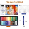 image:imageArtecho Oil Pastels Set of 72 Colors Wooden Box 10 x 70 mmExtra Soft 48 Colors
