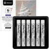 image:imageArtecho Oil Pastels Set of 72 Colors Wooden Box 10 x 70 mmExtra Soft 6 White